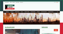 Desktop Screenshot of kuwaitnewsgazette.com